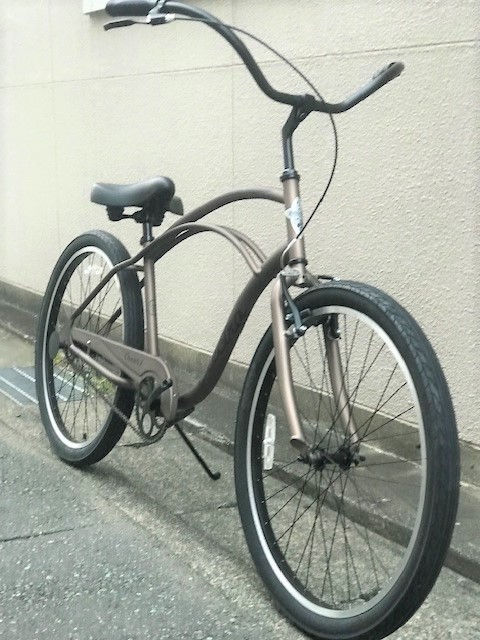 エレクトラビーチクルーザーCRUISER1 STEP OVER MENS Matte Bark